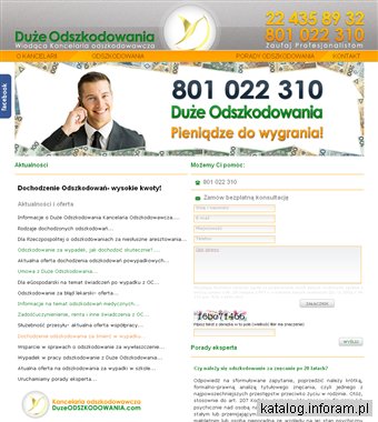Kancelaria Odszkodowawcza Warszawa i cały kraj