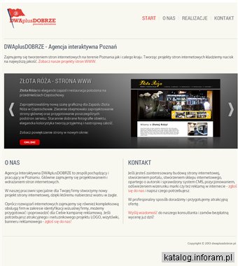 Agencja Interaktywna DWAplusDOBRZE - strony internetowe WWW Poznań