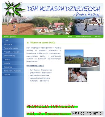 Zielone Szkoły - Dom Wczasów dzieięcych