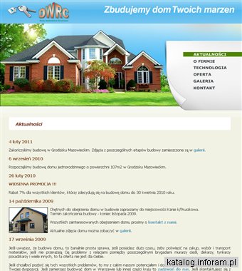 DWRC - Domy szkieletowe drewniane