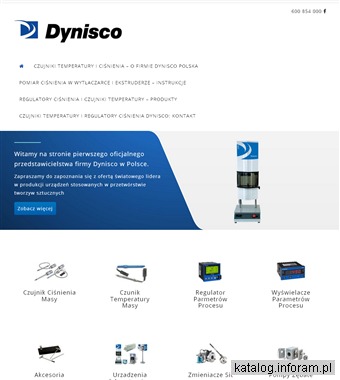 Dynisco czujnik ciśnienia Dynisco