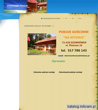 DZIWNÓWEK POKOJE "NA WYDMIE"