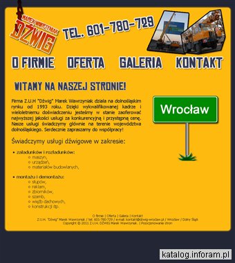 Usługi dźwigowe Wrocław