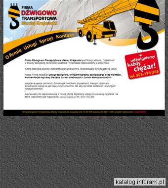 Firma Dźwigowo-Transportowa Maciej Krajewski