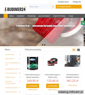 geowłóknina poliestrowa - e-budimer24.pl