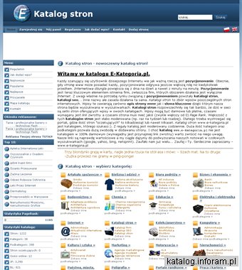Katalog stron www - E-Kategoria.pl