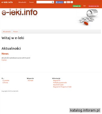 E-leki.info - o lekach