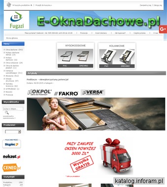 FUGAZI okna do poddaszy
