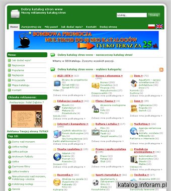 Reklamowy Katalog stron