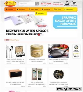 E-sas.pl sklep z wyposażeniem wnętrz