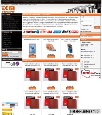 e-sklep TKM Industry Dystrybucja Systemów Lakierniczych