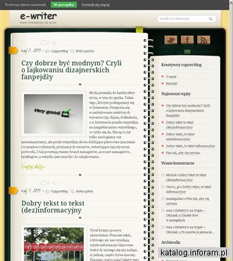 Treści na strony internetowe