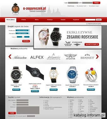 Tanie zegarki Casio, Delbana, Tissot, Swatch