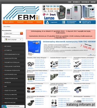 EBMiA.pl - Elementy Budowy Maszyn i Automatyki