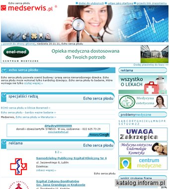 Echo serca płodu Warszawa