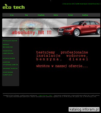 Samochodowe instalacje LPG - Eco Tech - Auto gaz Warszawa