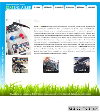 ECO Detailer - profesjonalne myjnie parowe