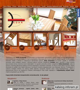 Meble z litego drewna