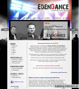 Zespół Edendance - Zawsze udane Wesele