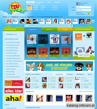 Gry edukacyjne - platforma gier edukacyjnych