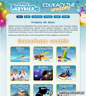 Edukacyjne urodziny dla dzieci