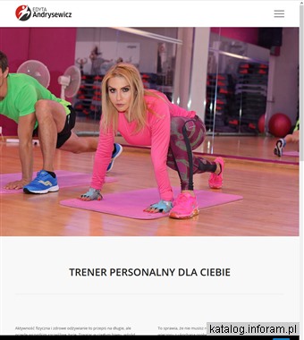 Edyta Andrysewicz - Trening dla panny młodej