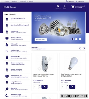 Eelektryka.com - Oświetlenie LED, Sklep elektroniczny