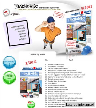 eFachowiec - kwartalnik dla fachowców budowlanych i nie tylko
