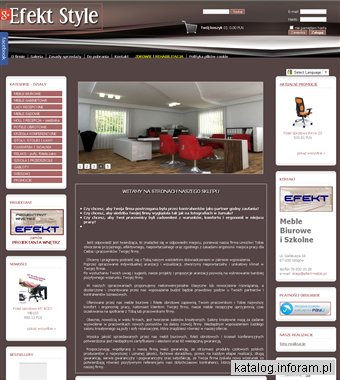 MEBLE BIUROWE EFEKT STYLE