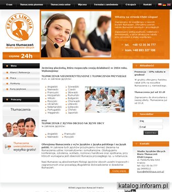 Biuro tłumaczeń Kraków