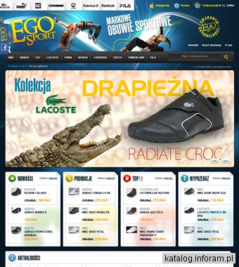 Markowe obuwie sportowe