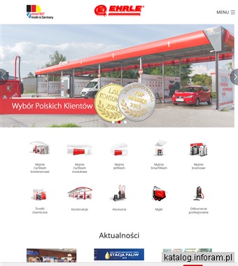 www.ehrle.pl myjnia bezdotykowa