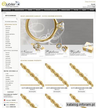 Złota i srebrna biżuteria | ejubiler.net
