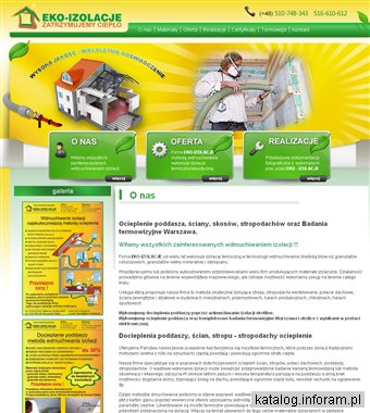 Eko-Izolacje badania termowizyjne Warszawa