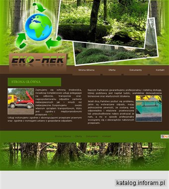 Eko-Rek. PW. Bajor M. Dąbrowa Górnicza wynajem kontenerów Śląsk