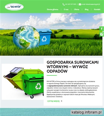 Kontenery na gruz Środa Śląska - eko-wtorzarow.pl