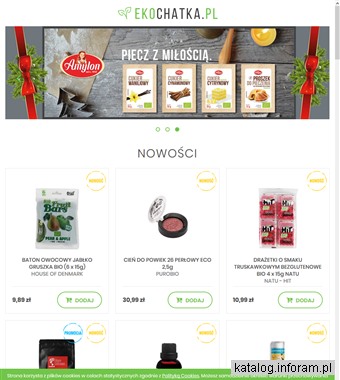 Ekochatka - Żywność ekologiczna BIO