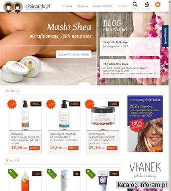 Naturalne oleje i masła - www.ekolezanki.pl