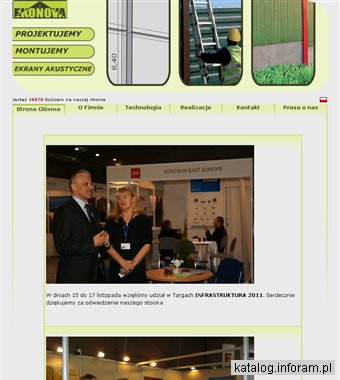 Ekonova - projektowanie i montaż ekranów akustycznych