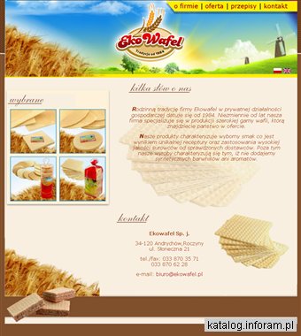 Ekowafel - producent wafli tortowych