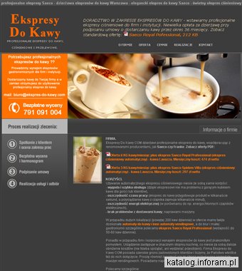 Solidny ekspres do kawy Saeco