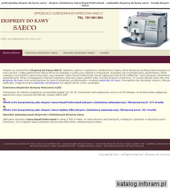 Fantastyczny ekspres do kawy SAECO