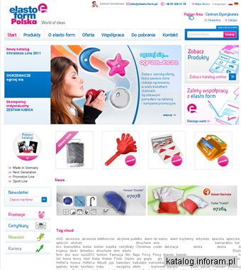 Nowatorskie bidony z logo