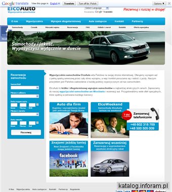 Wypożyczalnia aut ElcoAuto