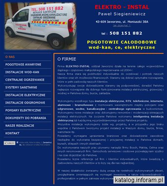 Instalacje elektryczne, co, wod-kan Jaworzno