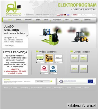 Wózki widłowe Elektroprogram