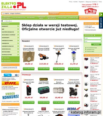 Sklep internetowy Elektrozilla.pl