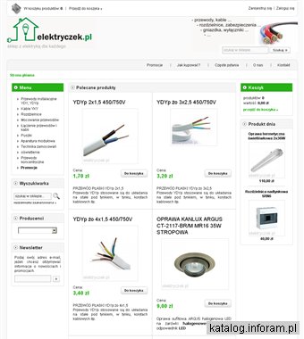 Elektryczek - wszystko do instalacji elektrycznych