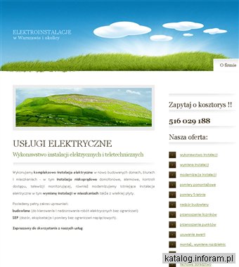 Instalacje elektryczne - kompleksowo solidnie - elektryk Warszawa