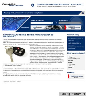 Elektronika samochodowa